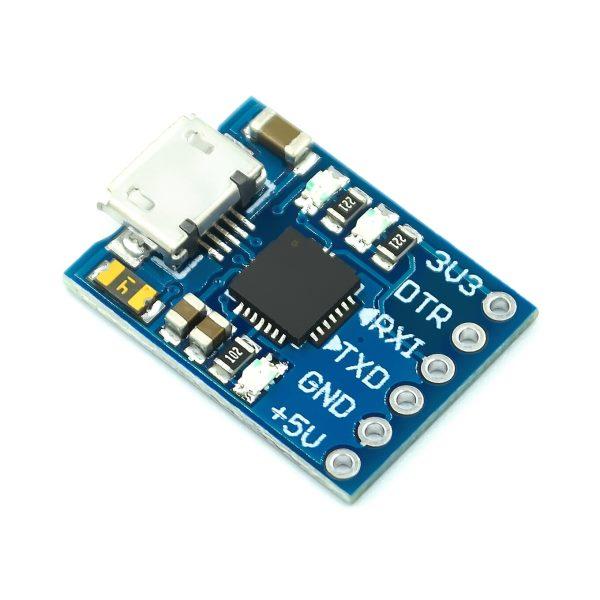 Конвертер інтерфейсу USB - UART TTL CP2102, micro USB