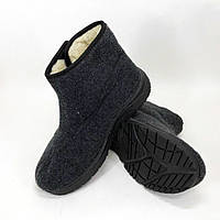 Взуття для роботи на дачі 42р, Гумові утеплені чоботи чоловічі короткі, Чоботи чоловічі для риболовлі GB-37