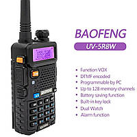 Портативна рація радіостанція Baofeng UV-5R, 8W