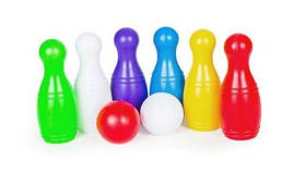 Набір "Боулінг" (6 кеглів і 2 кулі) [tsi11408-TSI]
