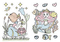 Великі водні розмальовки "Принцеси" (укр) [tsi139572-TSI], фото 2