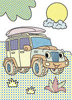 Великі водні розмальовки "Пожежна машина" (рус) [tsi147430-TSI], фото 3