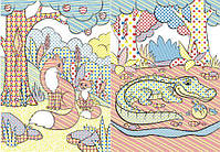 Великі водні розмальовки "Хижаки" (укр) [tsi157466-TSI], фото 2