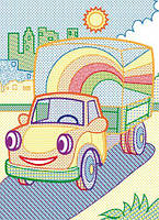 Книга "Великі водні розмальовки: Міський транспорт" [tsi157446-TSI], фото 3