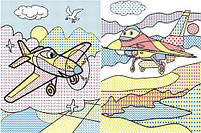 Великі водні розмальовки "Літаки" (укр) [tsi157460-TSI], фото 2