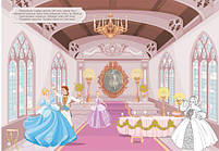 Раскраска с наклейками "Казкові принцеси" (укр) [tsi139782-TSI], фото 2