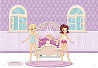 Раскраска с наклейками "В гостях у принцеси" (укр) [tsi139788-TSI], фото 2