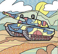 Водні розмальовки "Військова техніка" (укр) [tsi151727-TSI], фото 2