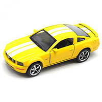 Машинка Kinsmart "Ford Mustang GT 2006" (желтая) [tsi176007-TSI]