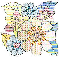 Водні розмальовки "Квіти" (укр) [tsi160081-TSI], фото 2