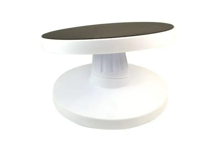 Підставка для роботи з тортом Empire крутиться d30 см h15 см метал (8990 EM), фото 1