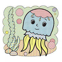 Розмальовка "Водні розмальовки. Підводне царство" (укр) [tsi177957-TSI], фото 2