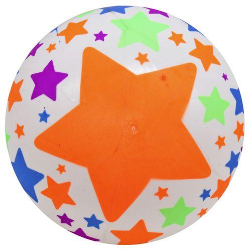 Мʼячик гумовий "Зірочки", помаранчевий [tsi182946-TSI], фото 1