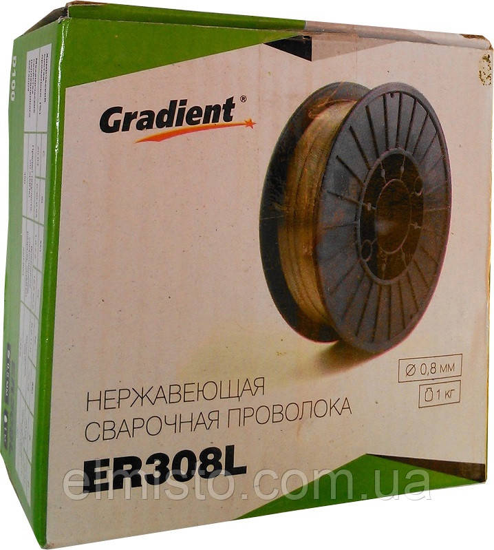 Зварювальний неіржавкий дріт ER 308L 0,8 мм 1 кг, фото 1