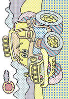 Книга "Чарівні водяні розмальовки. Машинки", укр [tsi185586-TSI], фото 2