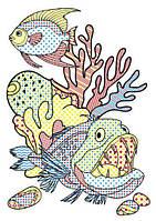 Книга "Чарівні водяні розмальовки. У морі", укр [tsi185597-TSI], фото 2