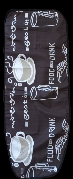 Чохол на прасувальну дошку (130×50) coffe 2 De lux