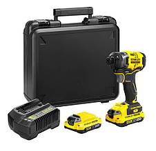 Шурупокрут ударний акумуляторний STANLEY FATMAX SFMCF820D2K, фото 4