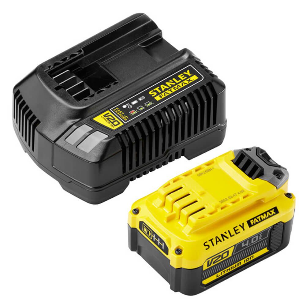 Зарядний пристрій і 1 акумулятор STANLEY FATMAX SFMCB14M1