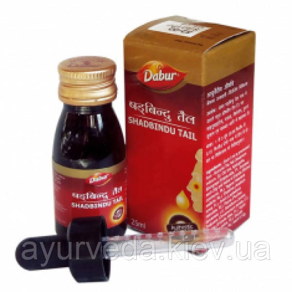Шатбинду - видалення надлишку слизу, набряклість Shatbindu oil (50ml) (краплі в ніс)