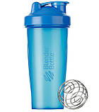 Шейкер спортивний BlenderBottle Original Classic 28oz/820ml Cyan, фото 2