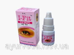 Ай-фіт (10 ml), краплі для очей, I-Fit ослаблений зір, міопія, далекозоркість, катаракта, гострі...