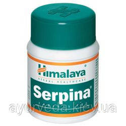 Серпіна, Serpina 100tab - зниження тиску, адренергічного тони серця, занепокоєння, гіперзбудливість