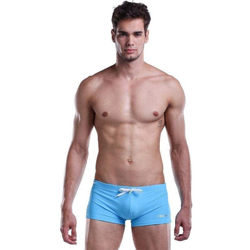 Блакитні чоловічі плавки Desmit, фото 1