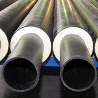 Труба попередньо ізольована ф32/90 у ПЕ оболонці