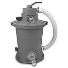 Каркасний басейн Exit Toys (540 х 250 х 122 см) дерево, з куполом, пісочним фільтром і тепловим насосом, фото 8