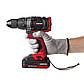Дриль-шурупокрут акумуляторний з безщітковим двигуном, Li-Ion 18В, 50Nm, 1.5 А/ч, 2 швидкості,, фото 10