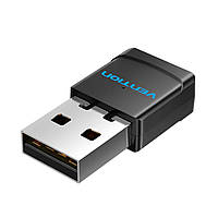 Адаптер переходник Vention USB Wi-Fi двухдиапазонный 2.4G/5G, цвет черный