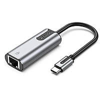 Адаптер переходник Vention USB-C - Gigabit Ethernet 15 см, алюминиевый сплав