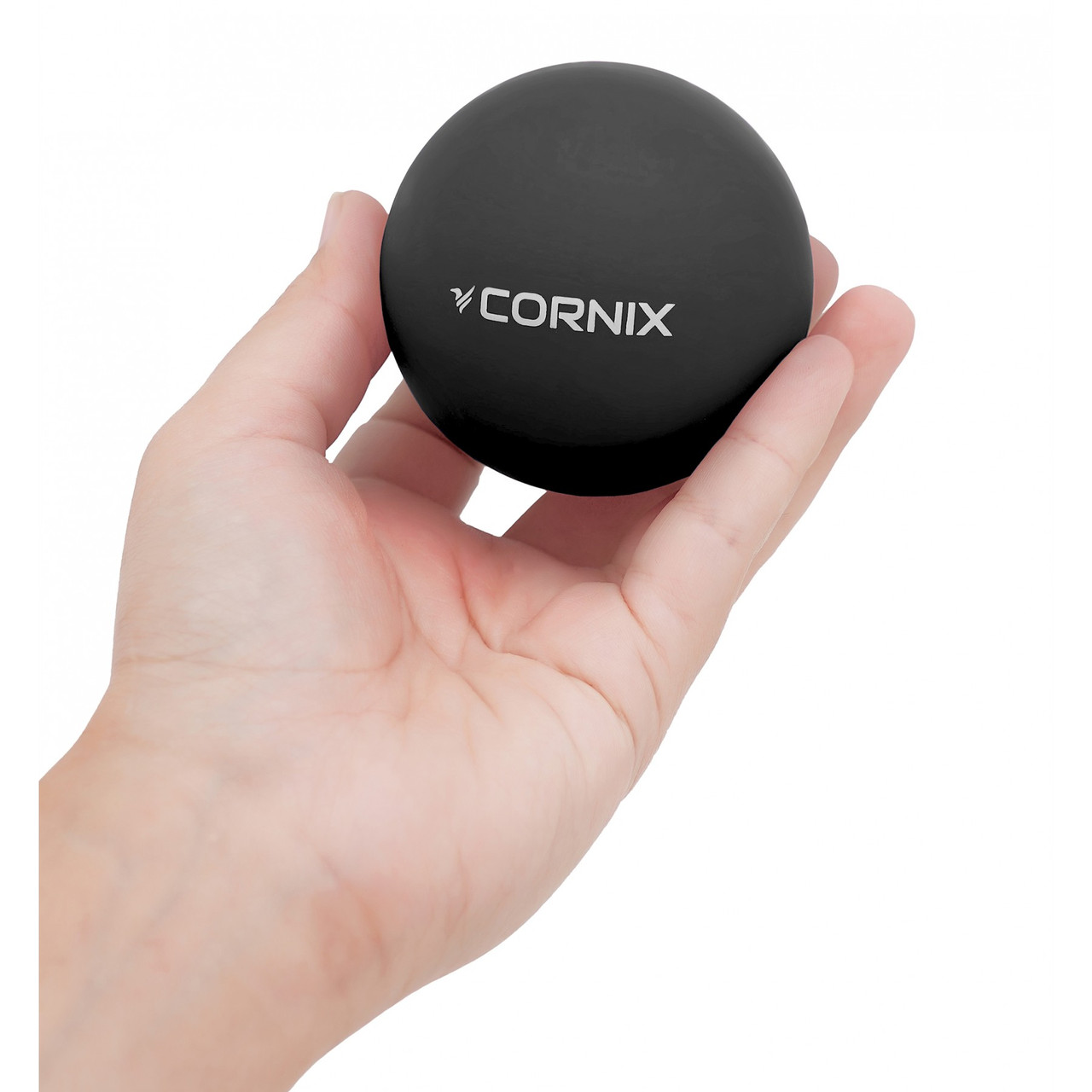 Масажний м'яч Cornix Lacrosse Ball 6,3 см для самомасажу і профілактики тригерних точок (XR-0118)