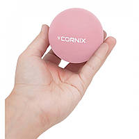 Масажный мяч Cornix Lacrosse Ball 6,3 см для самомассажа и профилактики триггерных точек (XR-0121)