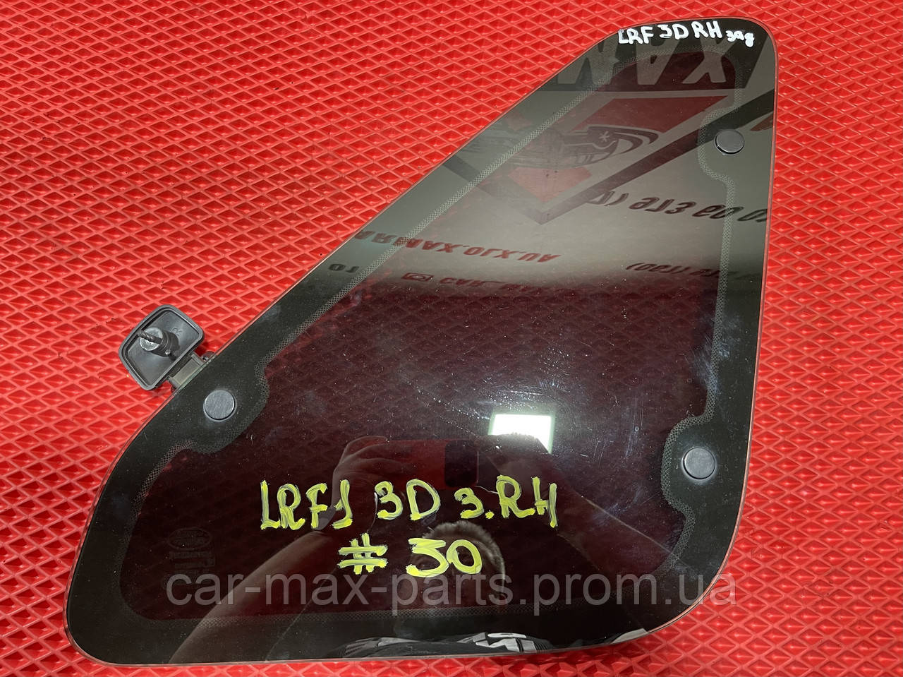 Скло Форточка Задня Права Land Rover Freelander 1 98-06 Б/у ОРИГИНАЛ 3-х Дверцята КУПЕ, фото 1