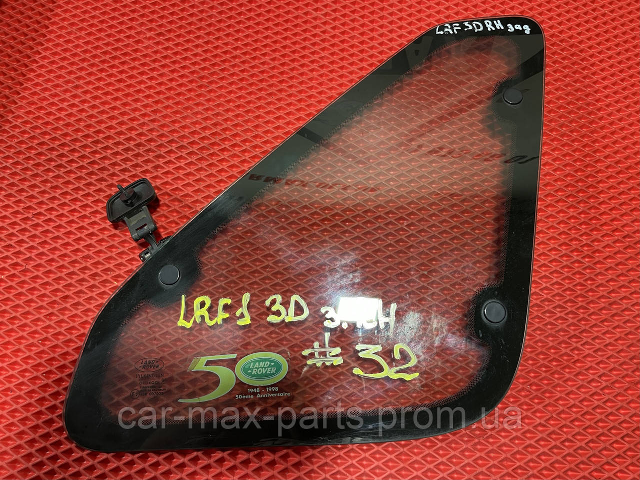 Скло Форточка Задня Права Land Rover Freelander 1 98-06 Б/у ОРИГИНАЛ 3-х Дверцята КУПЕ, фото 1