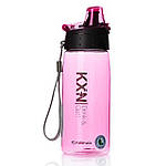 Пляшка для води CASNO 580 мл KXN-1179 Рожева, фото 2
