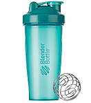 Шейкер спортивний BlenderBottle Original Classic 28oz/820ml Teal, фото 2