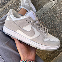 Кроссовки Nike Dunk Low White/Grey 36