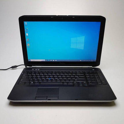 Б/в Ноутбук Б-клас Dell Latitude E5520 15.6" 1366x768| Core i5-2410M| 8 GB RAM| 512 GB SSD| HD 3000, фото 1