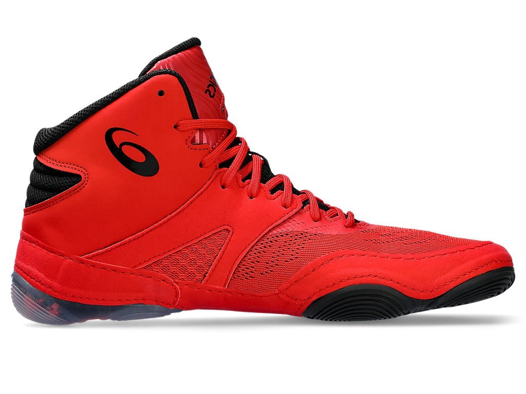 Wrestling shoes sales red and black