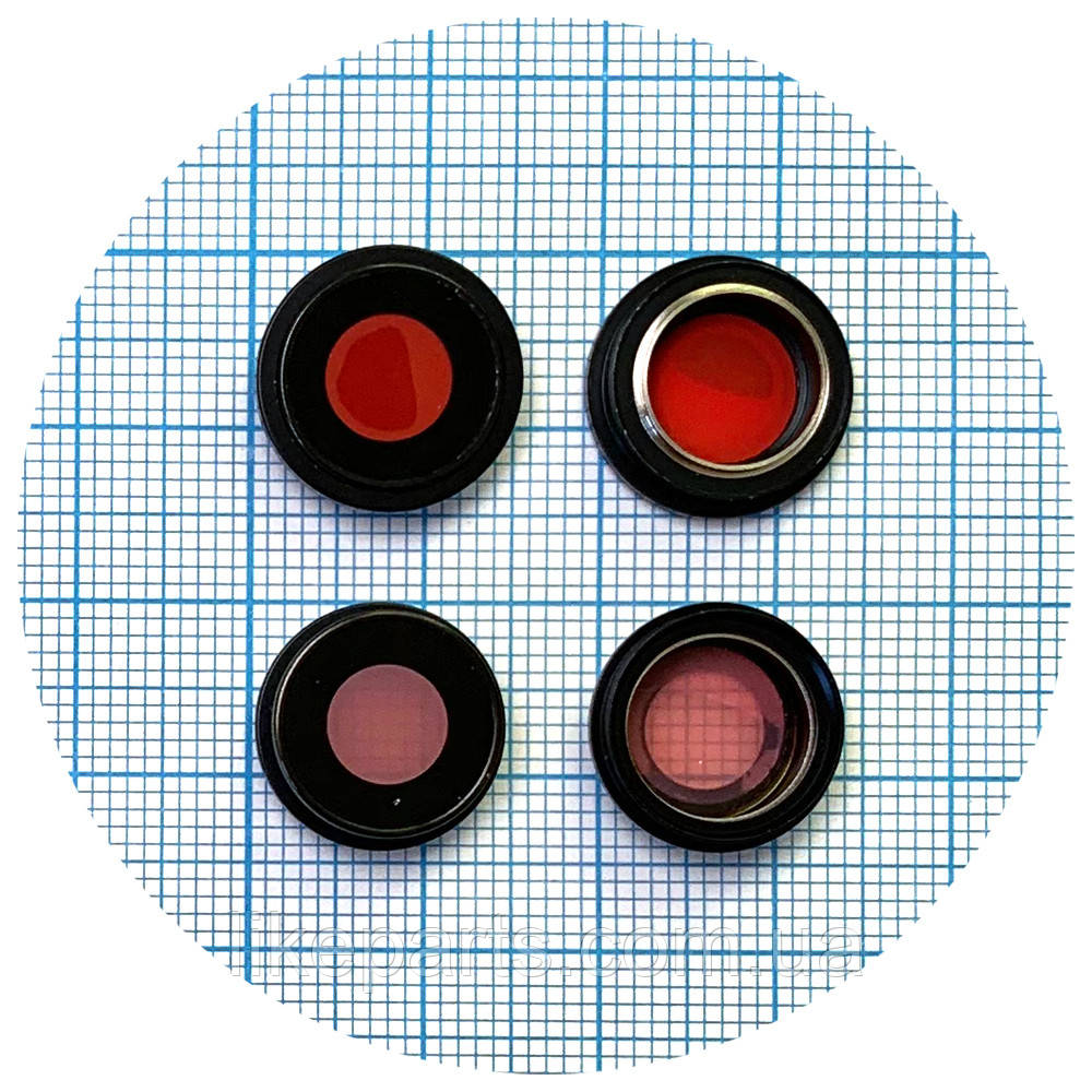 Скло камери Apple iPhone 14, iPhone 14 Plus (оригінал Китай із чорним кільцем - 2 шт), фото 1