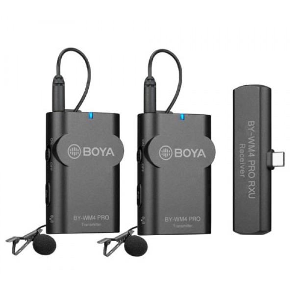 Бездротова мікрофонна система Type-C BOYA BY-WM4 PRO-K6
