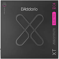 Струны для бас-гитары D'Addario XTB45130 XT BASS NICKEL PLATED STEEL REGULAR LIGHT 5-STRING (45-130)