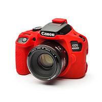 Защитный силиконовый чехол для фотоаппаратов Canon EOS 4000D, 3000D - красный