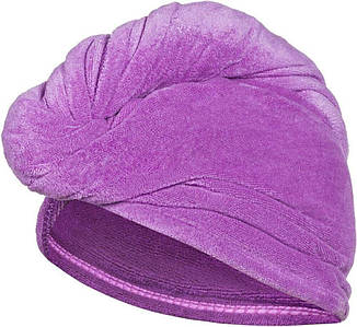 Рушник для волосся Aqua Speed HEAD TOWEL 7340 фіолетовий Жін 25х65см (146-09)