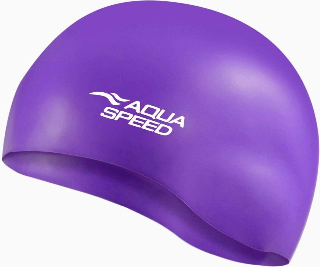 Шапка для плавання Aqua Speed MONO 6193 фіолетовий Уні OSFM (111-09), фото 1