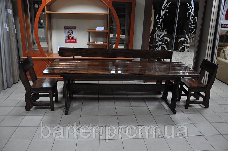 Производство столов деревянных дачных 1500*800 - фото 4 - id-p1928725533