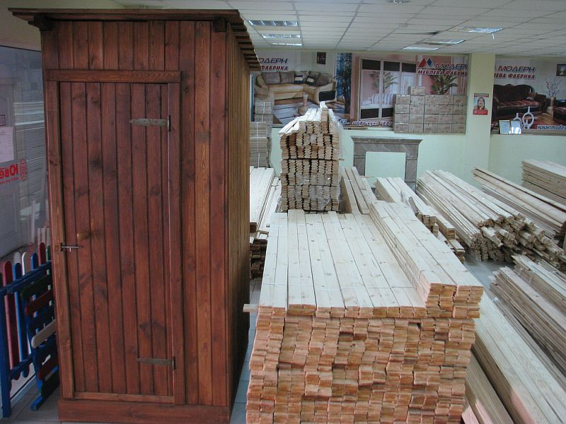 Строительство туалетов деревянных разборных - фото 4 - id-p1928725583